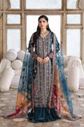 Qalamkar | Shadmaani Formals 25 | RH-02 NEELAM - House Of Hania