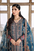 Qalamkar | Shadmaani Formals 25 | RH-02 NEELAM - House Of Hania