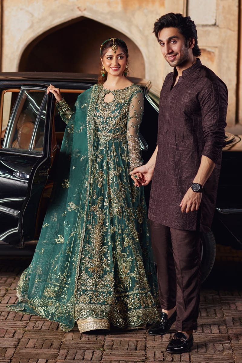Qalamkar | Shadmani Luxury Formals |  Hala SH-06 - House Of Hania