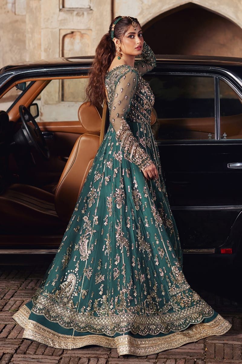 Qalamkar | Shadmani Luxury Formals |  Hala SH-06 - House Of Hania