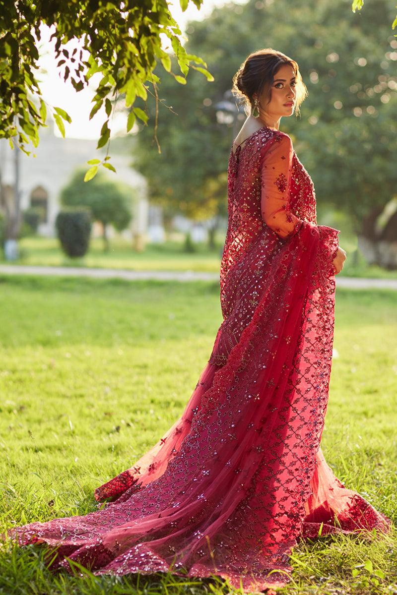 Qalamkar | Shadmani Luxury Formals |  Nurah SH-07 - House Of Hania