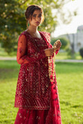 Qalamkar | Shadmani Luxury Formals |  Nurah SH-07 - House Of Hania