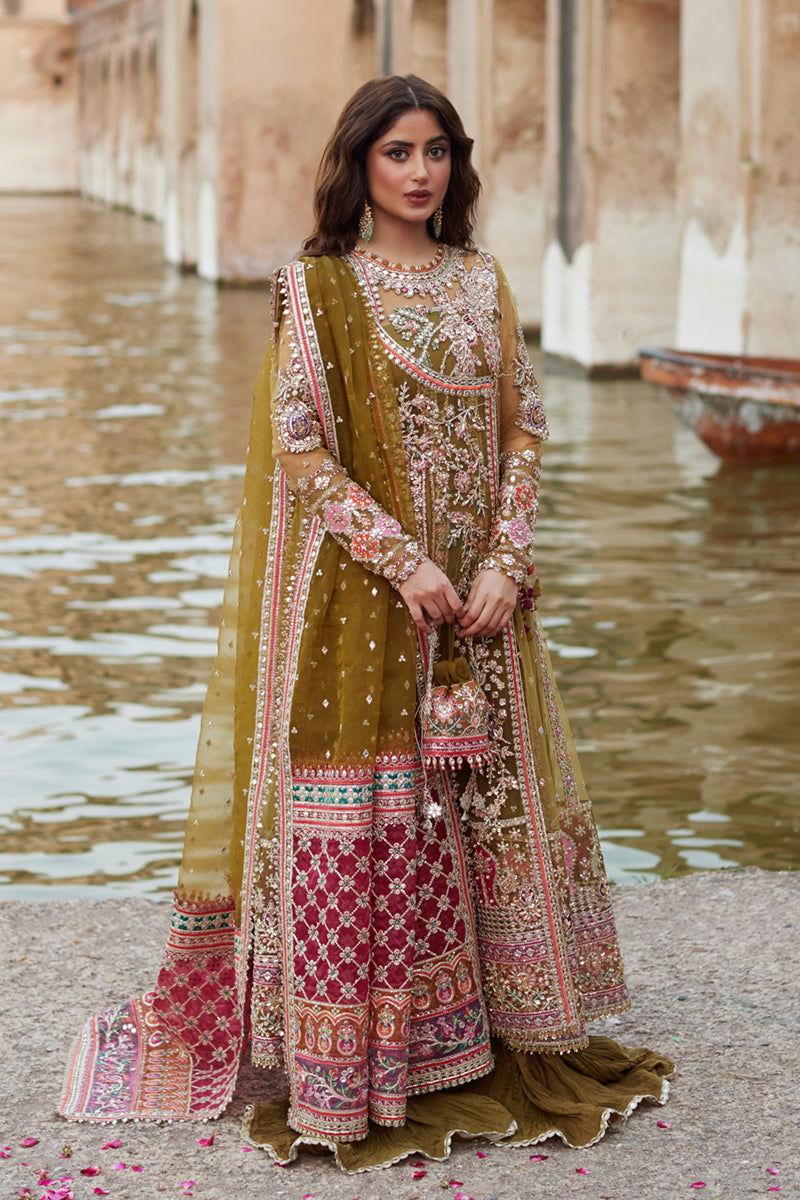 Qalamkar | Shadmani Luxury Formals | Rameesha SH-01 - House Of Hania