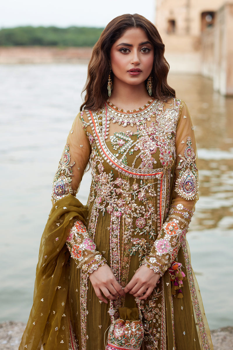 Qalamkar | Shadmani Luxury Formals | Rameesha SH-01 - House Of Hania
