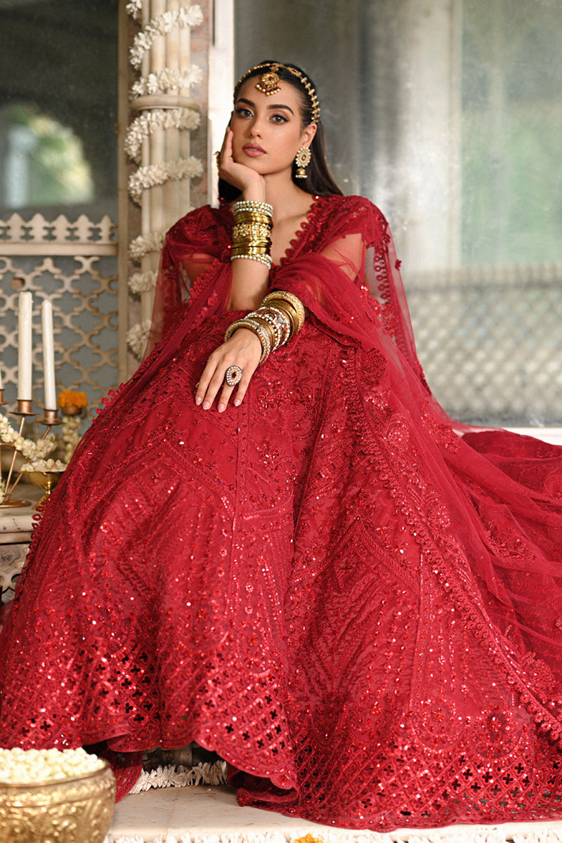 Qalamkar | Singhar Wedding Collection | RF-01 MUSKAAN - House Of Hania