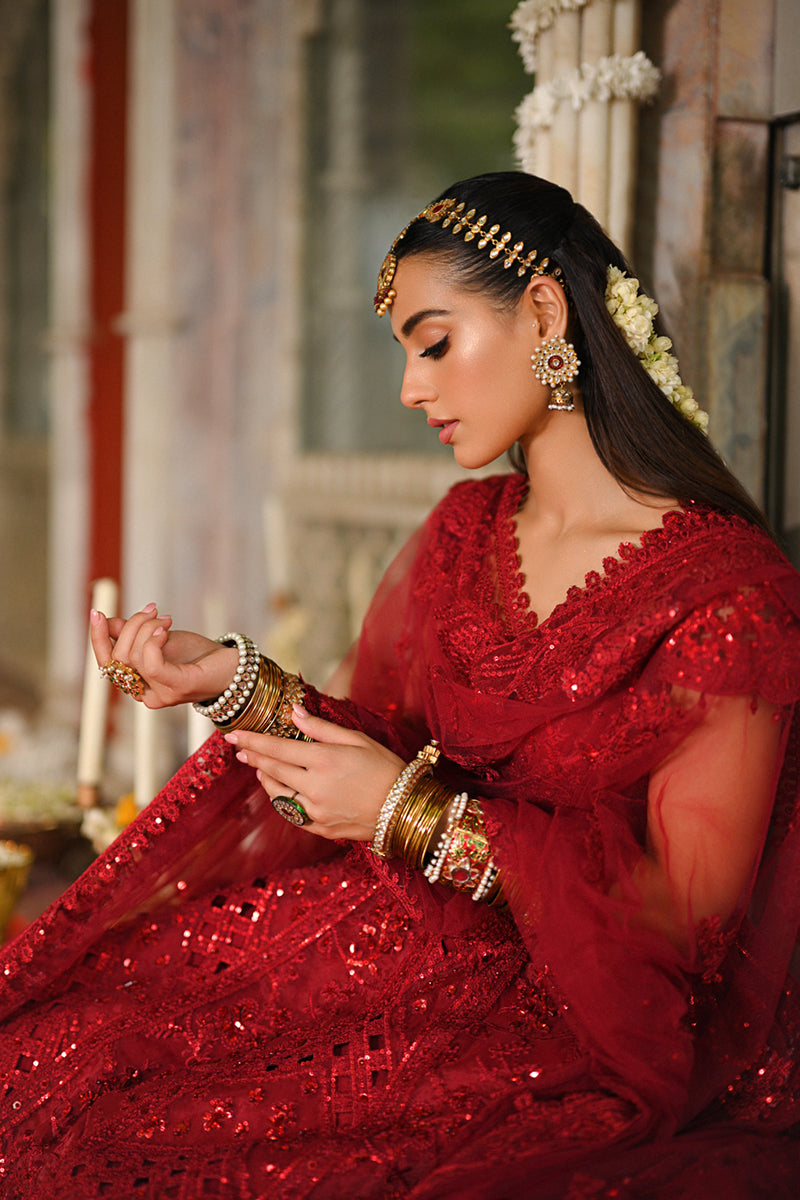 Qalamkar | Singhar Wedding Collection | RF-01 MUSKAAN - House Of Hania