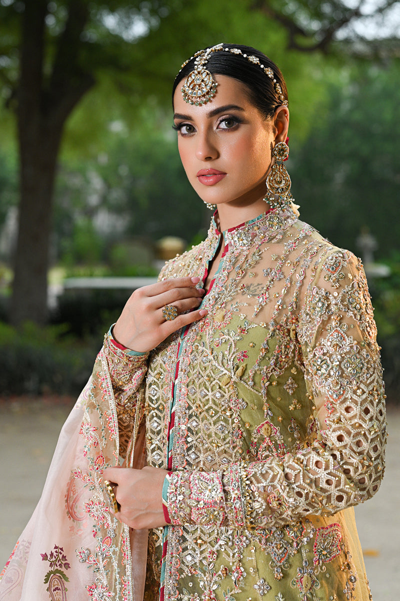 Qalamkar | Singhar Wedding Collection | RF-07 HALENA - House Of Hania