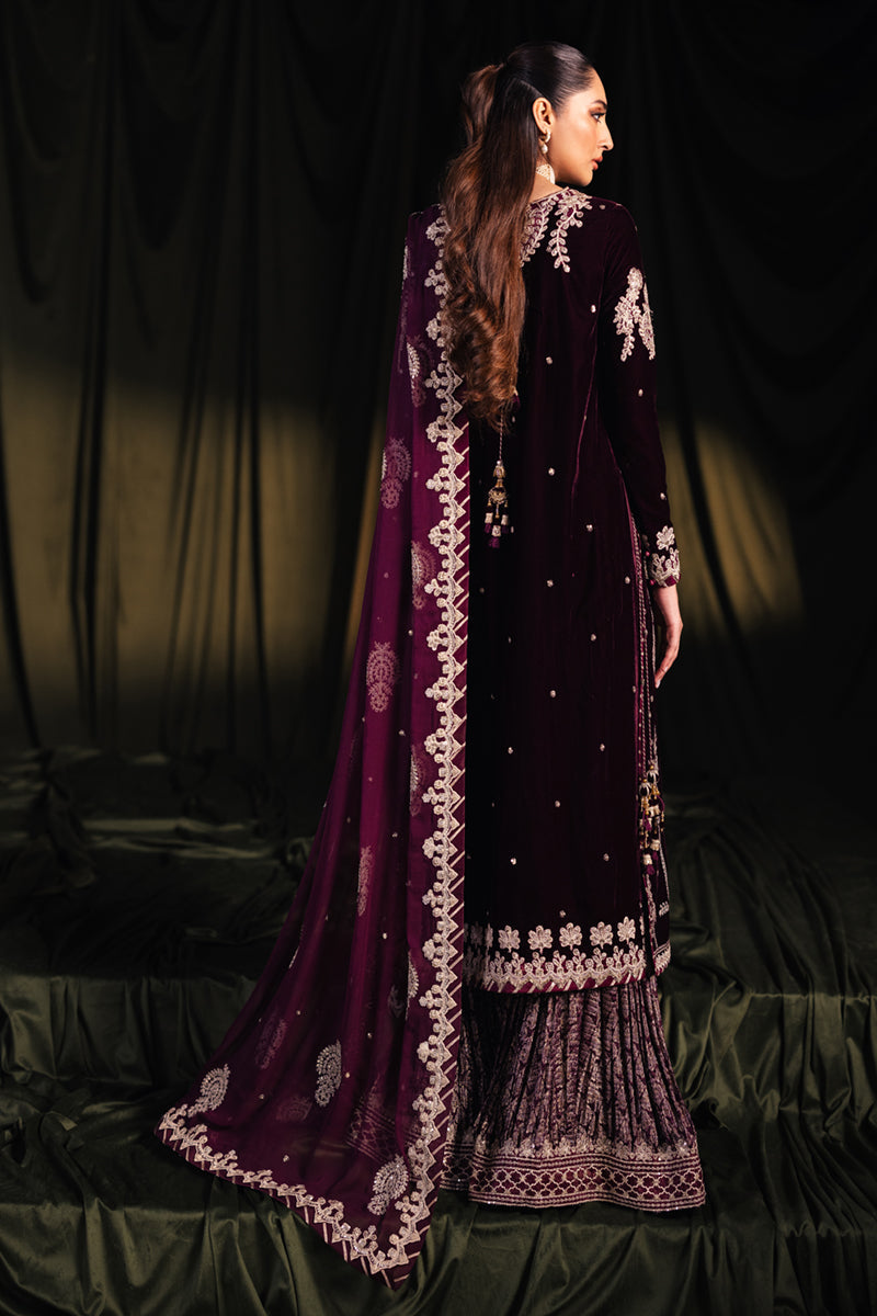 Qalamkar | Velvet Edit | BK-01 AMANI - House Of Hania