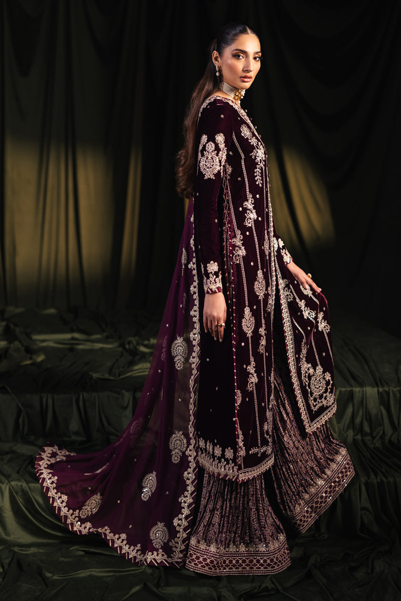 Qalamkar | Velvet Edit | BK-01 AMANI - House Of Hania