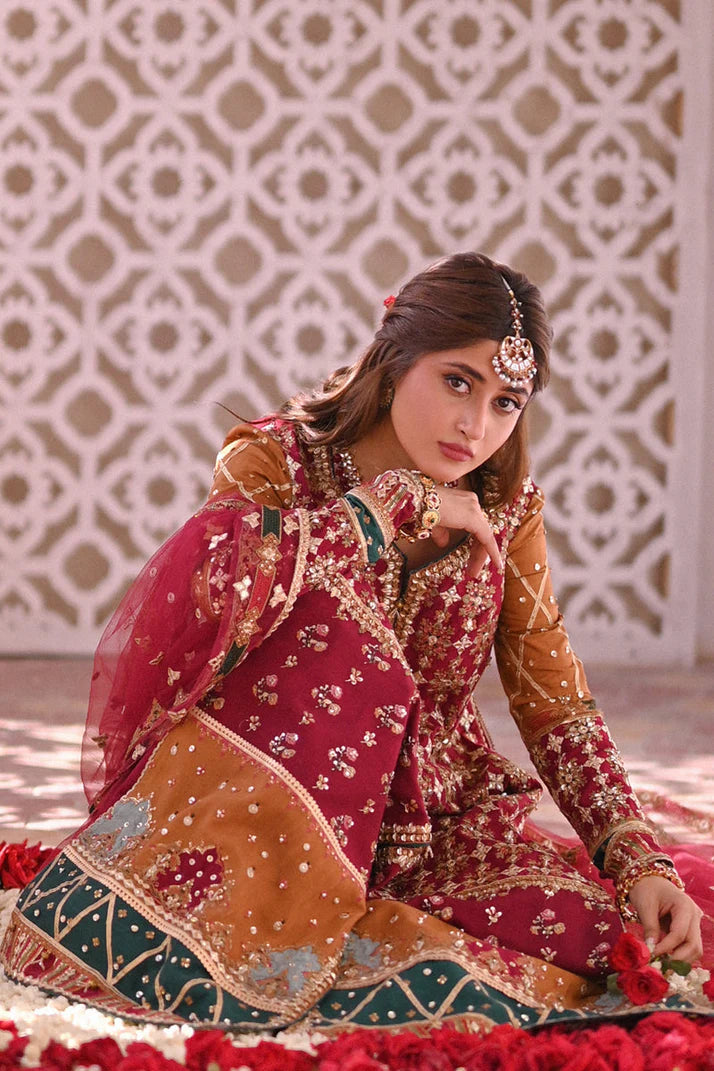 Qalamkar | Wedding Formals 2024 | SF-01 Riha - House Of Hania