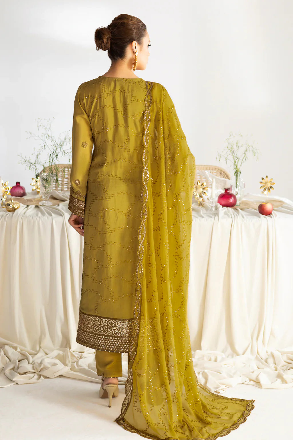 RAMSHA | Aangan Luxury Rawsilk Vol 01. | AA-102 - House Of Hania
