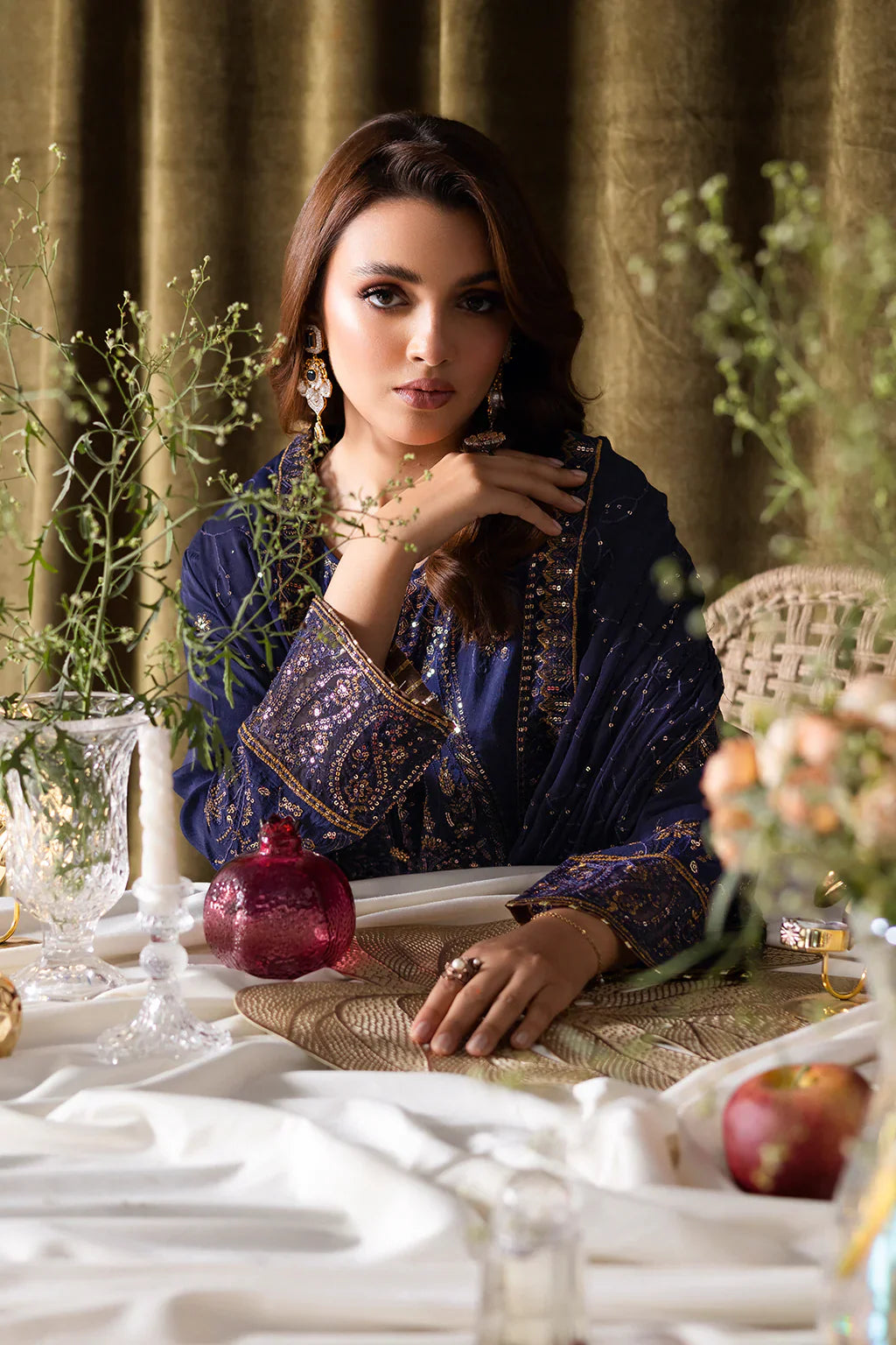 RAMSHA | Aangan Luxury Rawsilk Vol 01. | AA-103 - House Of Hania