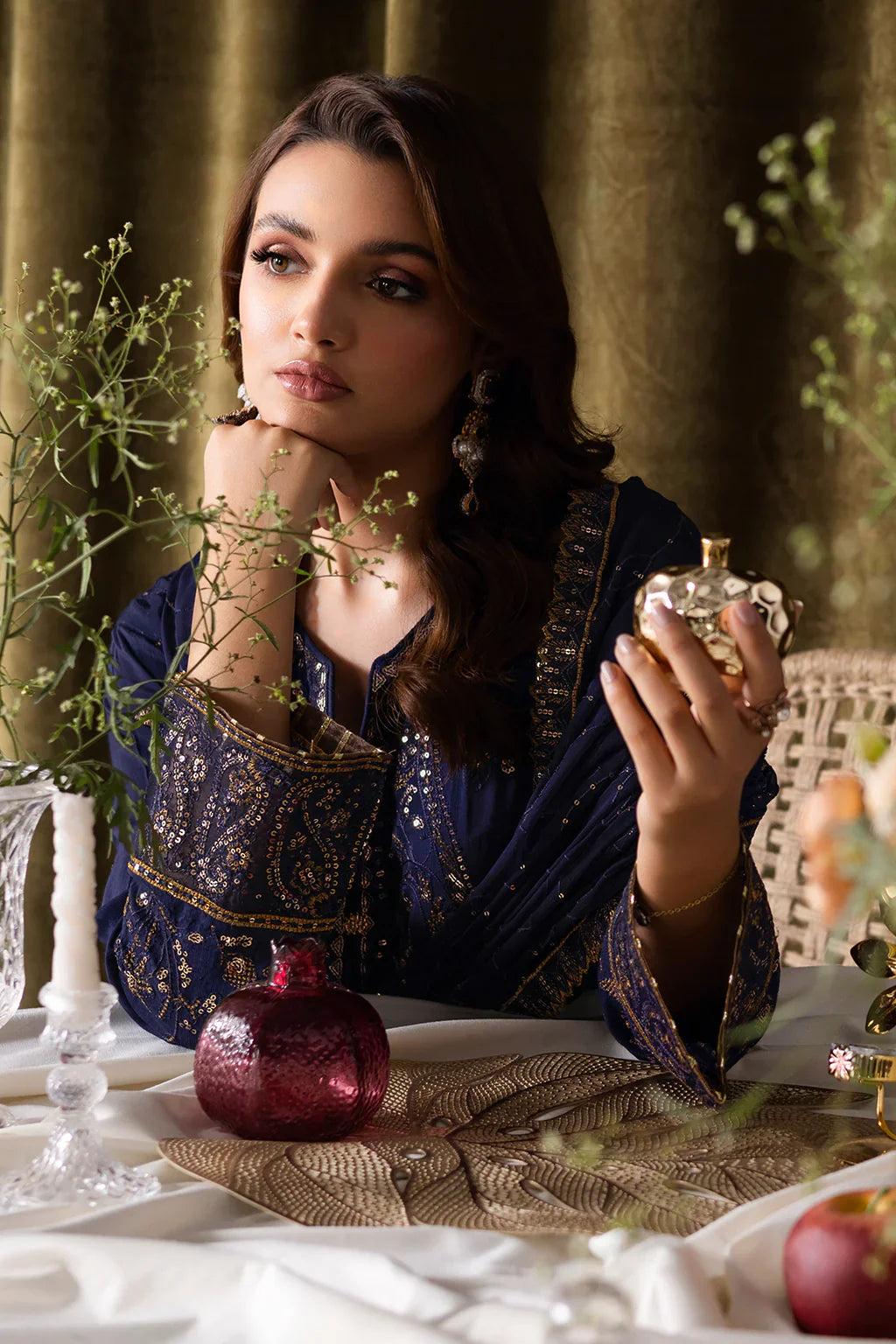 RAMSHA | Aangan Luxury Rawsilk Vol 01. | AA-103 - House Of Hania