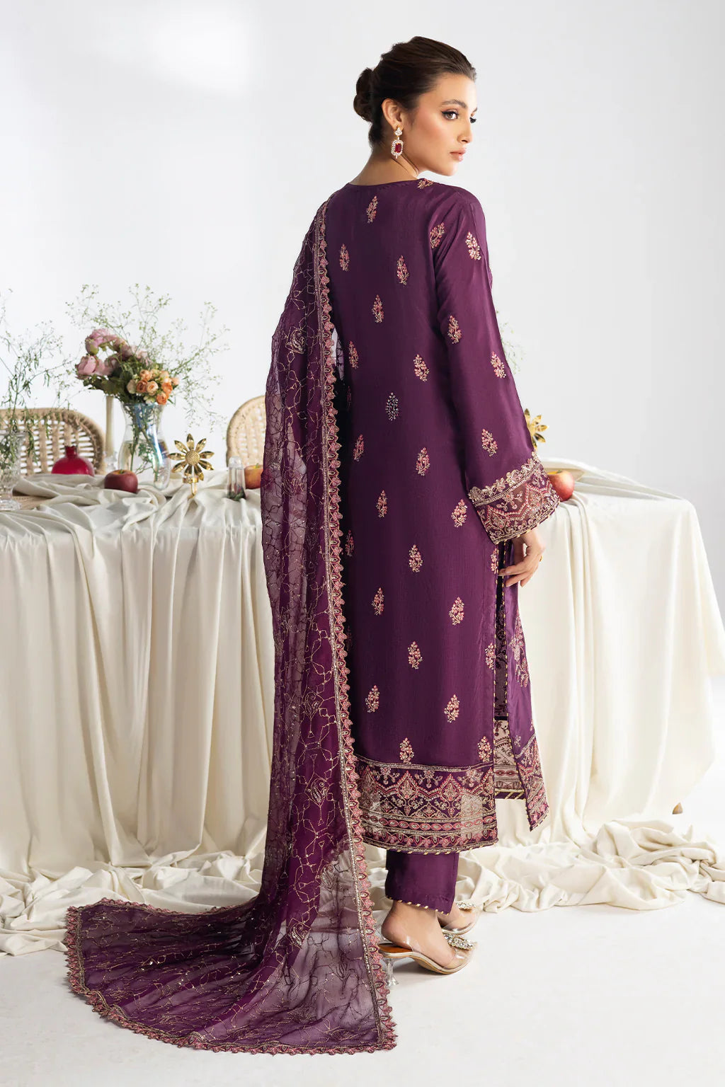 RAMSHA | Aangan Luxury Rawsilk Vol 01. | AA-108 - House Of Hania