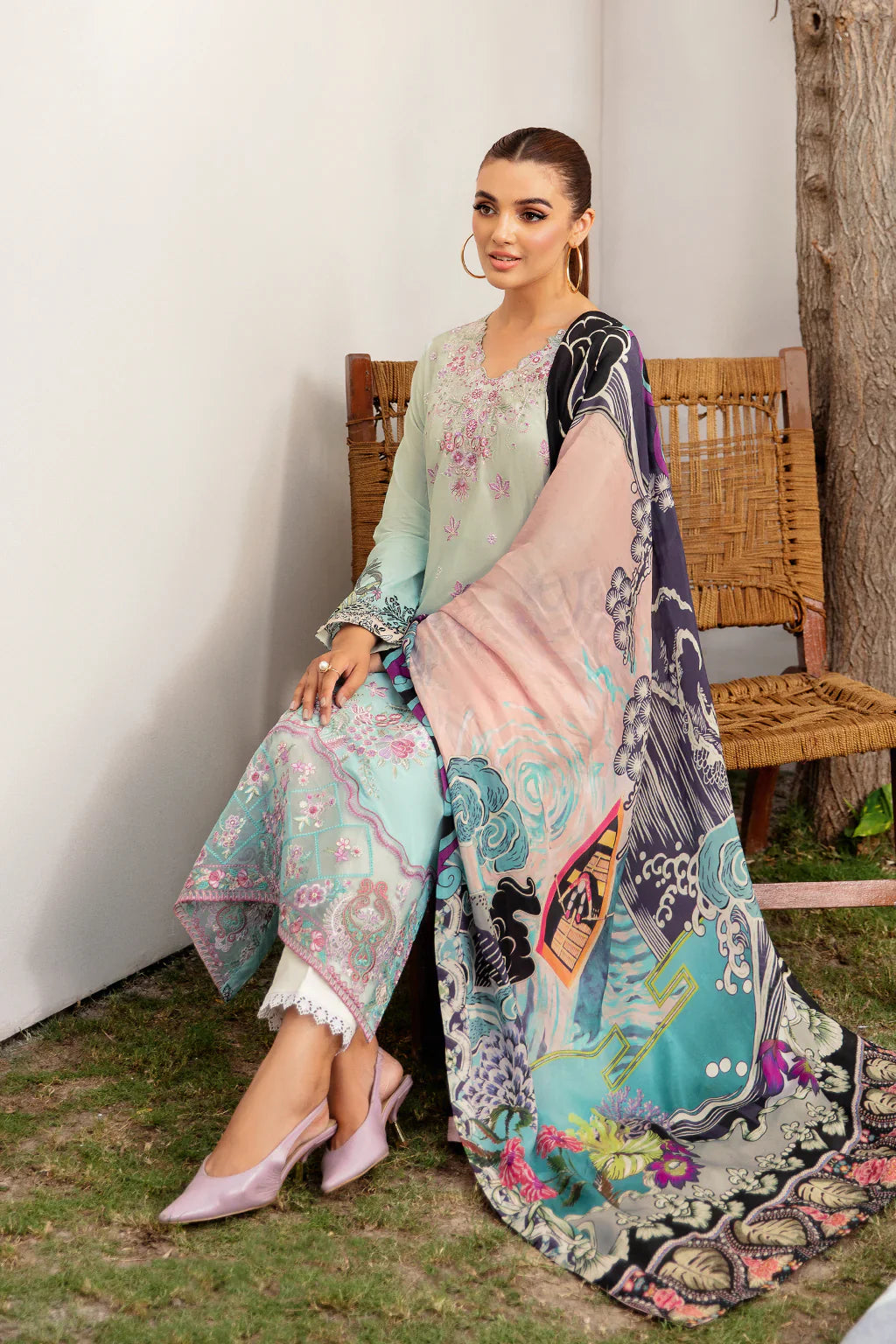 RAMSHA | Mashaal collection | L-1206 - House Of Hania