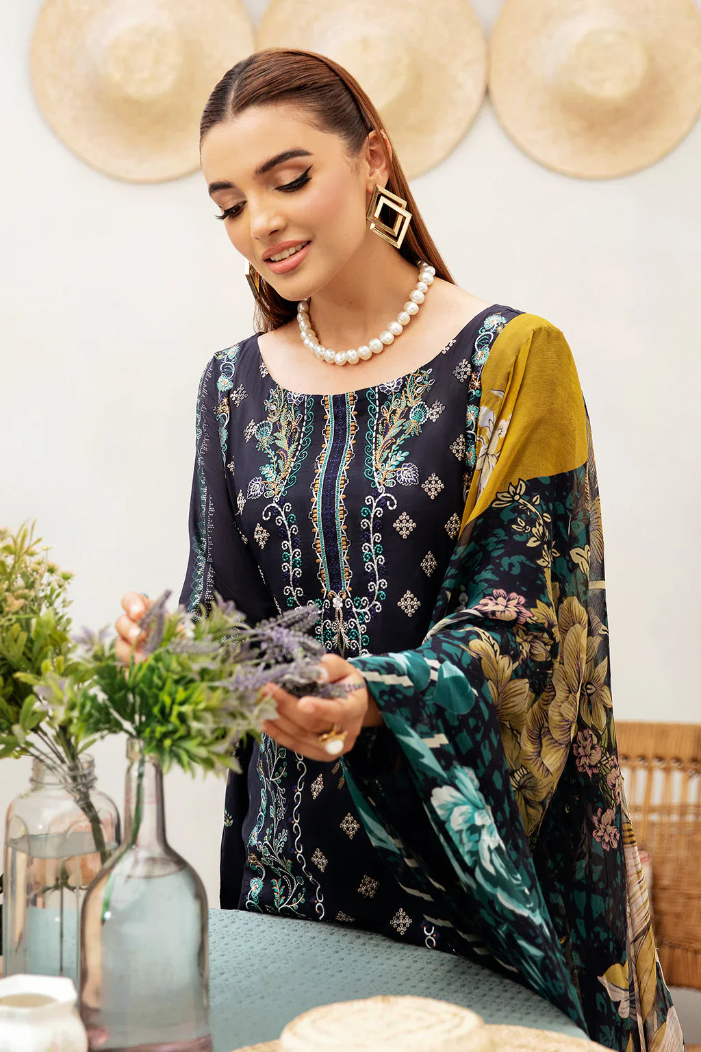 RAMSHA | Mashaal collection | L-1207 - House Of Hania