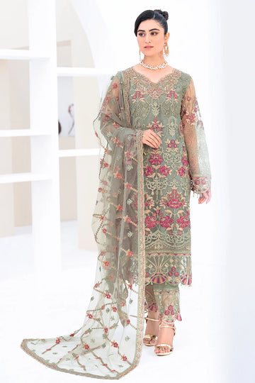 RAMSHA | Minhal Net Collection | M-802 - House Of Hania