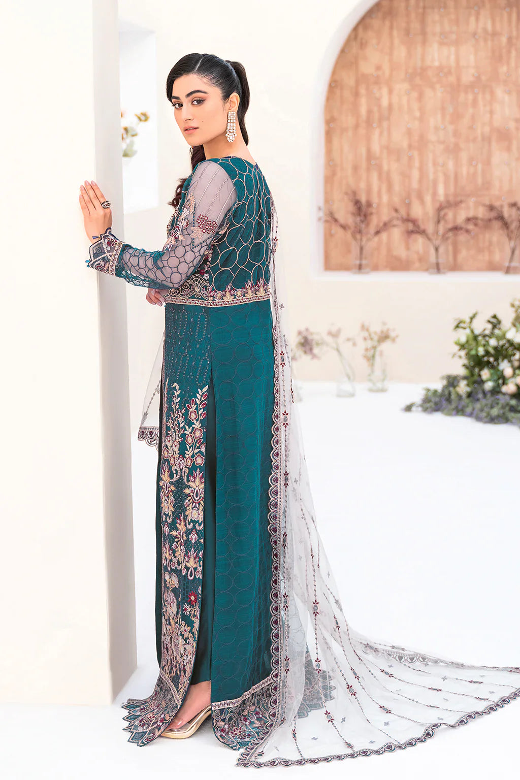 RAMSHA | Minhal Net Collection | M-810 - House Of Hania