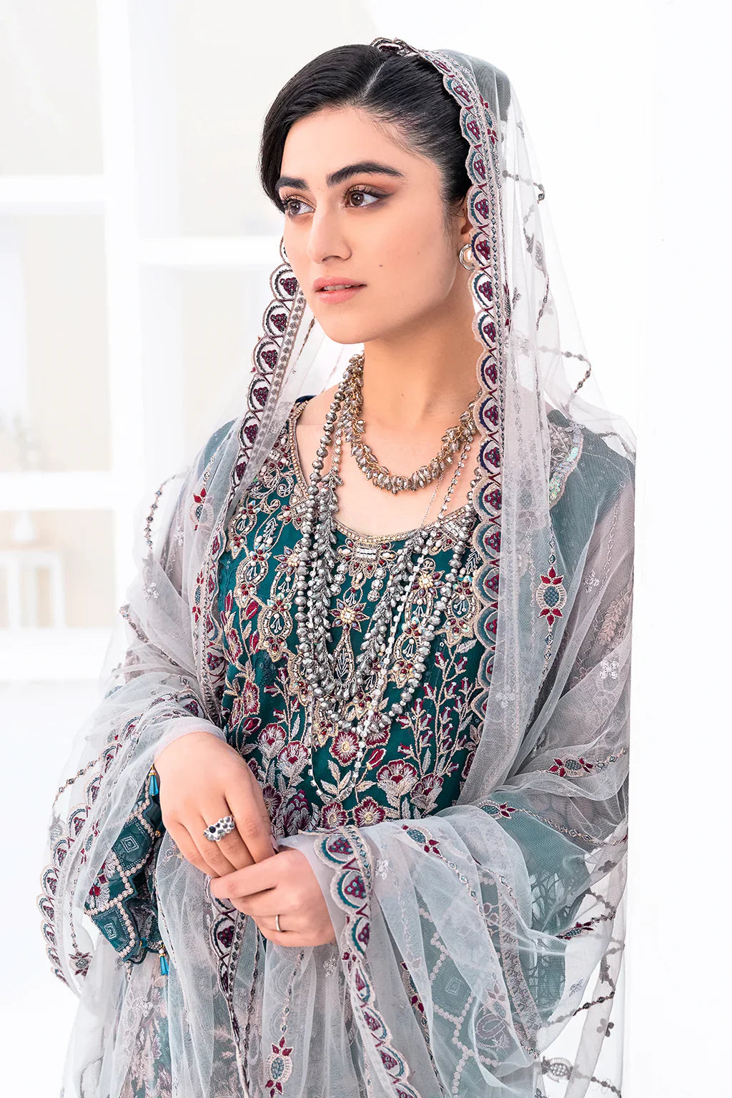 RAMSHA | Minhal Net Collection | M-810 - House Of Hania