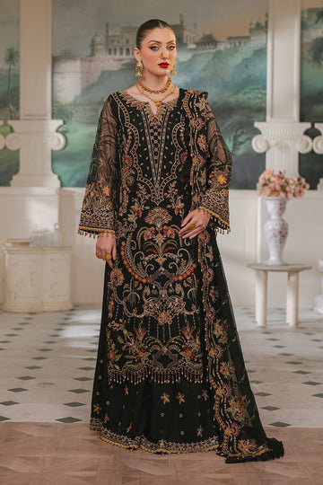 Raeesa Premium | Ada Premium Collection | HU - 46 Black Swan - House Of Hania