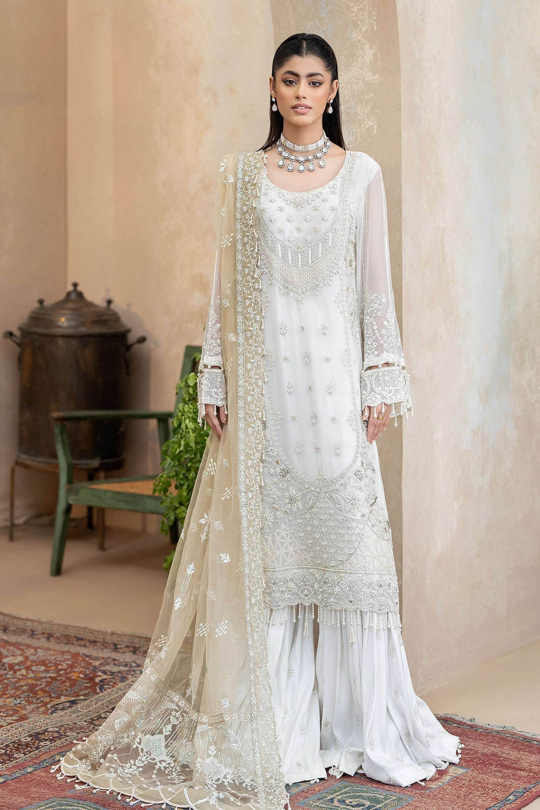 Raeesa Premium | Ada Premium Collection | HU - 49 Aab-E-Zar - House Of Hania