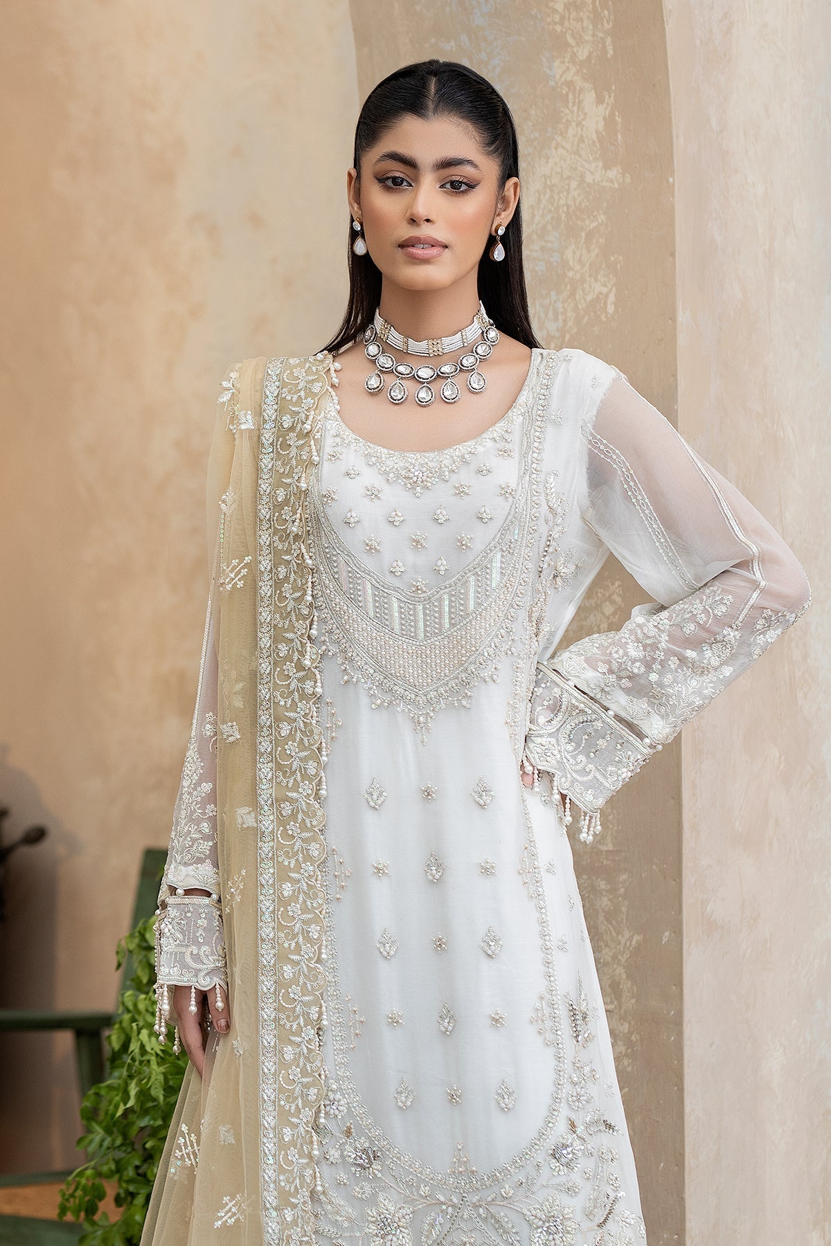 Raeesa Premium | Ada Premium Collection | HU - 49 Aab-E-Zar - House Of Hania