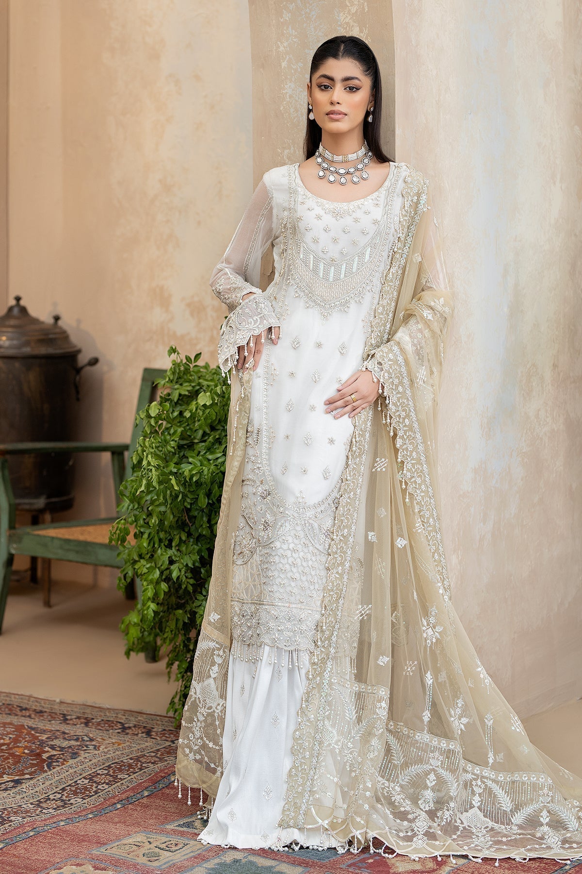 Raeesa Premium | Ada Premium Collection | HU - 49 Aab-E-Zar - House Of Hania