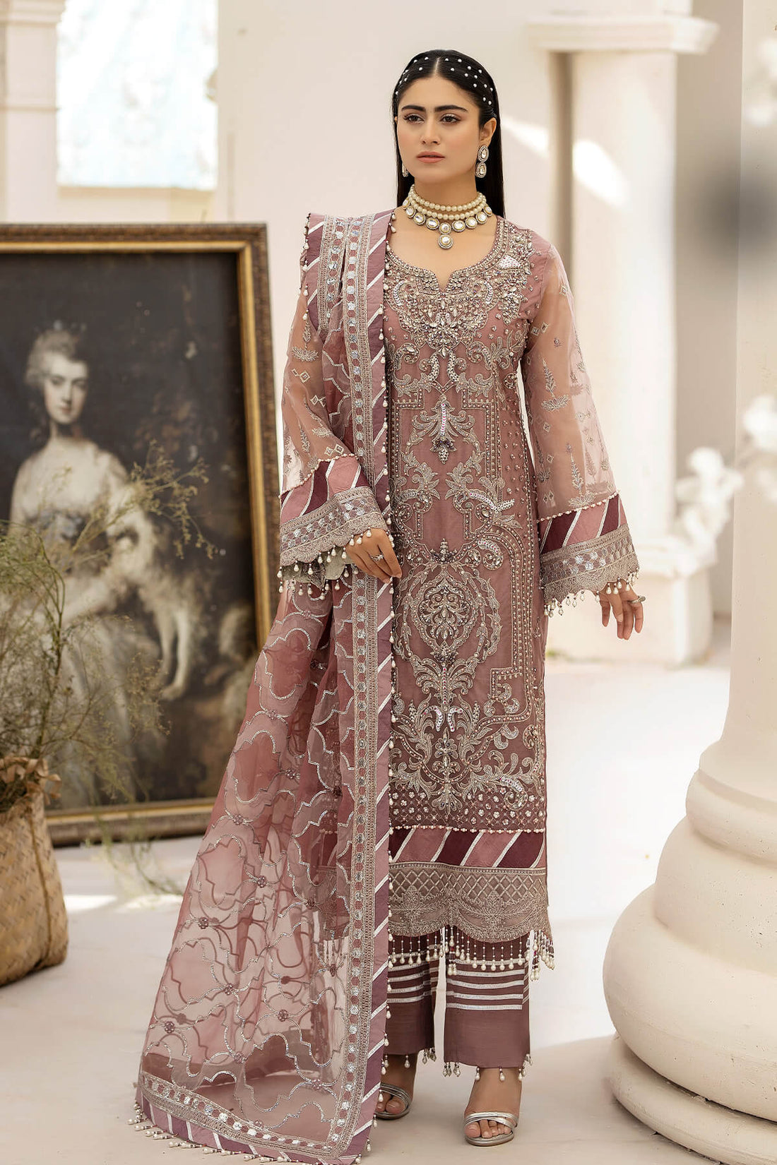 Raeesa Premium | Dehleez Formals | DL-1012 Persian Jewel - House Of Hania