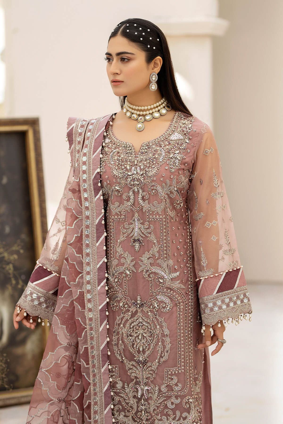 Raeesa Premium | Dehleez Formals | DL-1012 Persian Jewel - House Of Hania