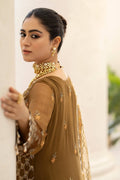 Raeesa Premium | Dehleez Formals | DL-1014 Imperial Brew - House Of Hania