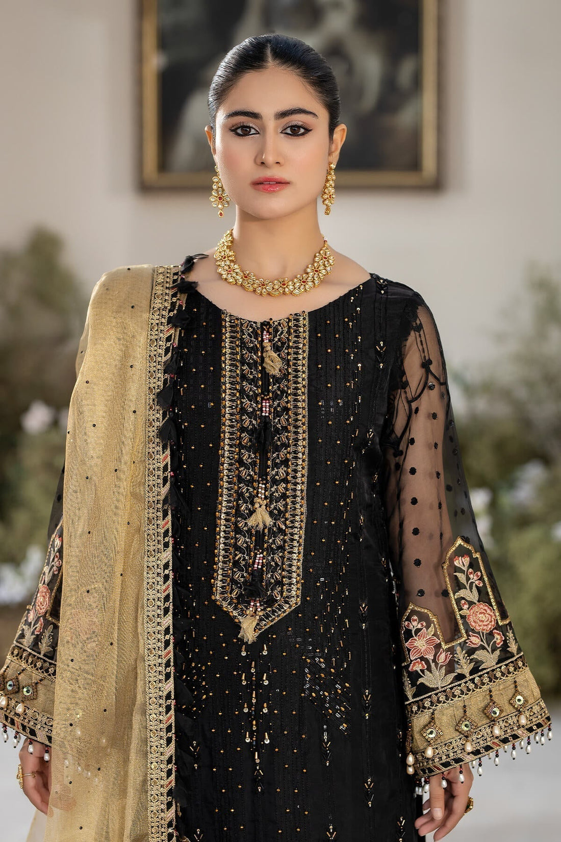 Raeesa Premium | Dehleez Formals | DL-1017 Nightingale - House Of Hania