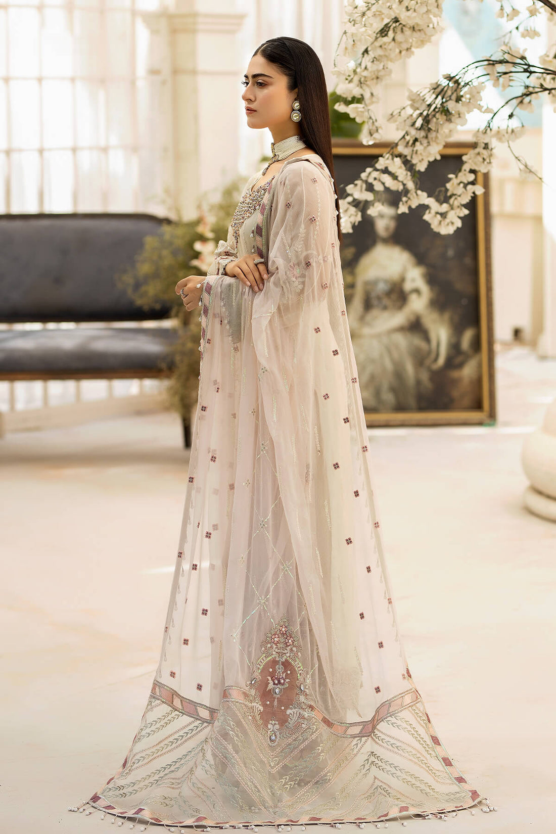 Raeesa Premium | Dehleez Formals | DL-1018 Mehtaab - House Of Hania