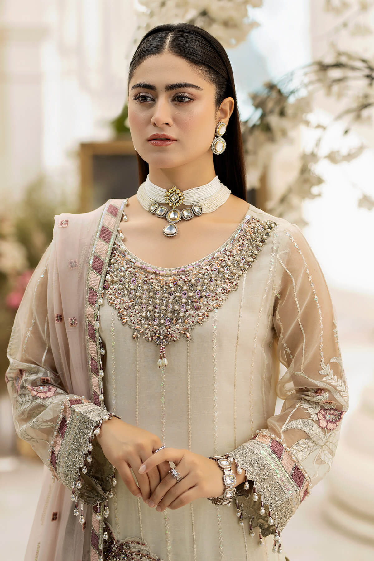 Raeesa Premium | Dehleez Formals | DL-1018 Mehtaab - House Of Hania
