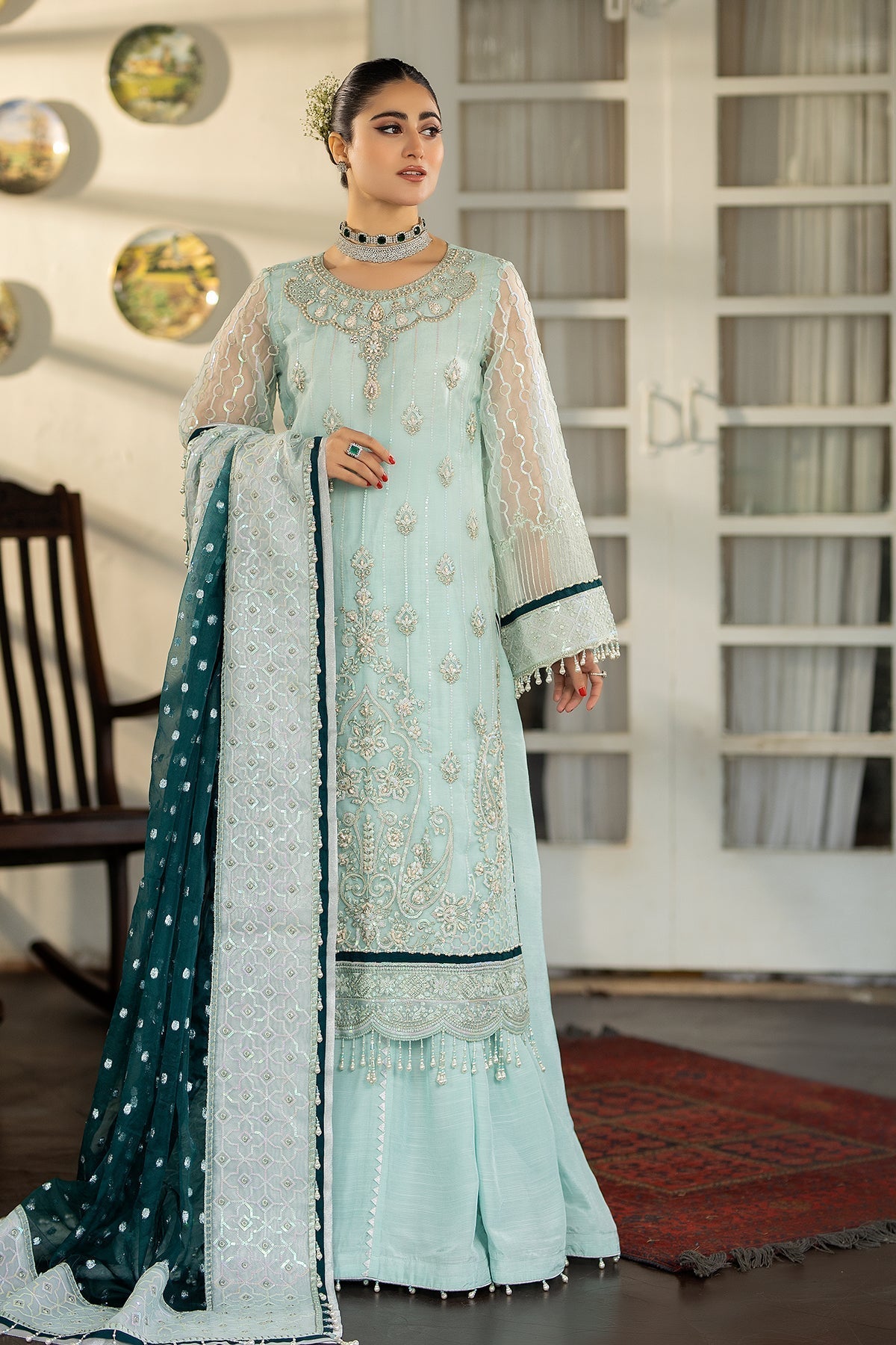 Raeesa Premium | Dehleez Formals | DL-1022 Afsaana -E- Poshak - House Of Hania