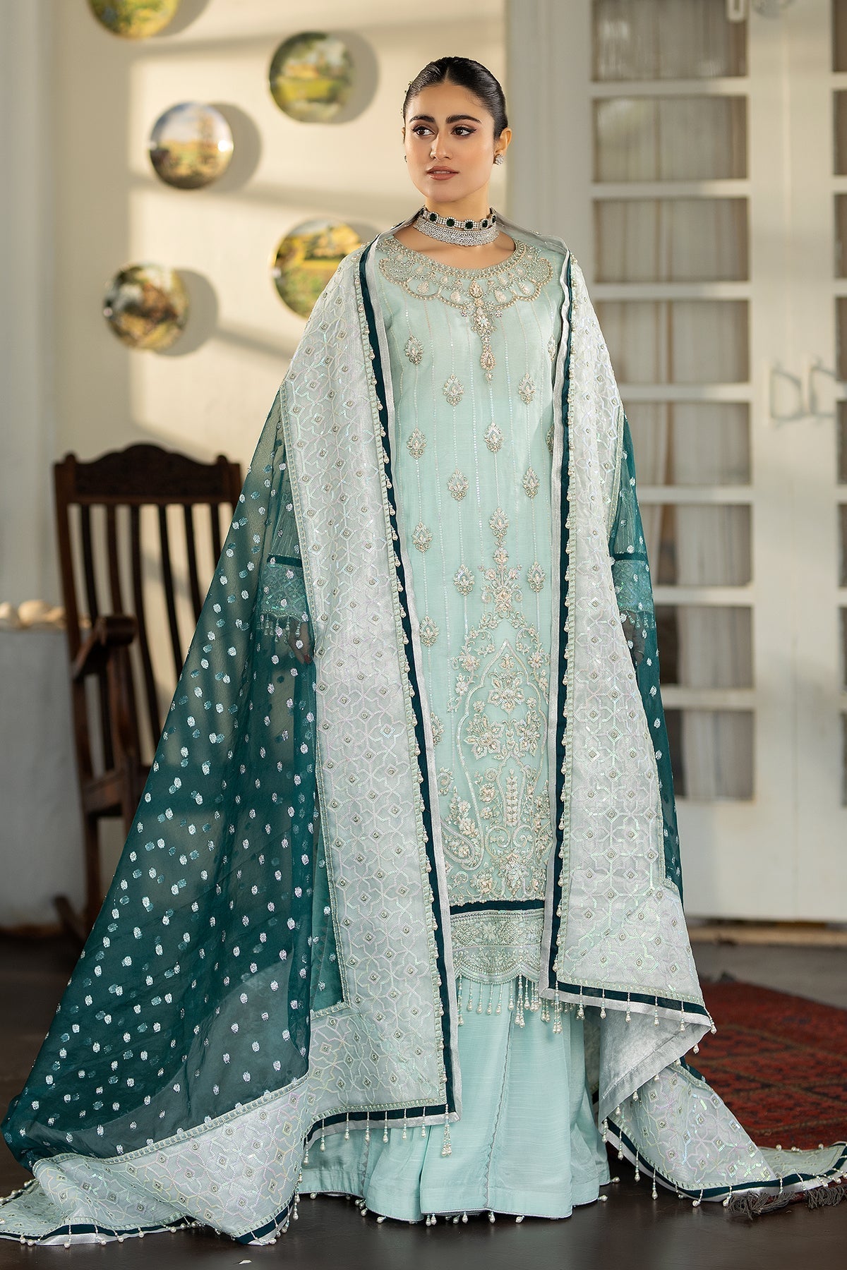 Raeesa Premium | Dehleez Formals | DL-1022 Afsaana -E- Poshak - House Of Hania