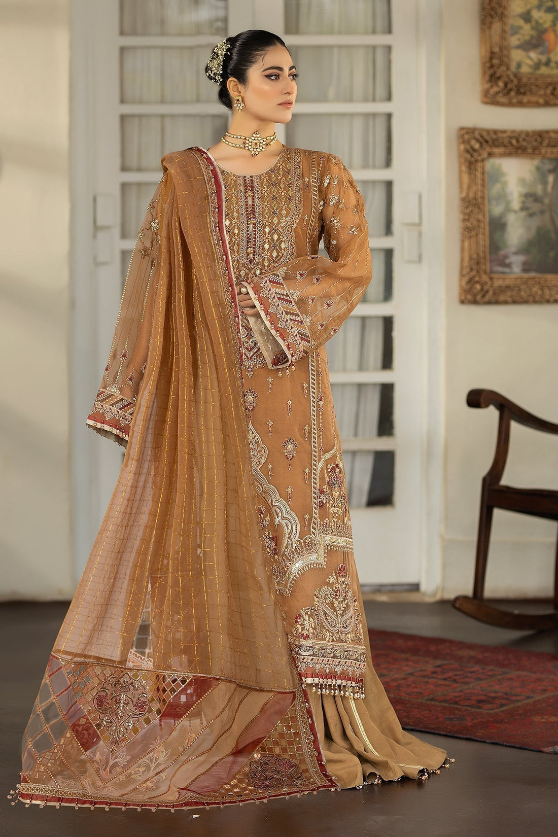 Raeesa Premium | Dehleez Formals | DL-1025 Tarz -E- Zameen - House Of Hania