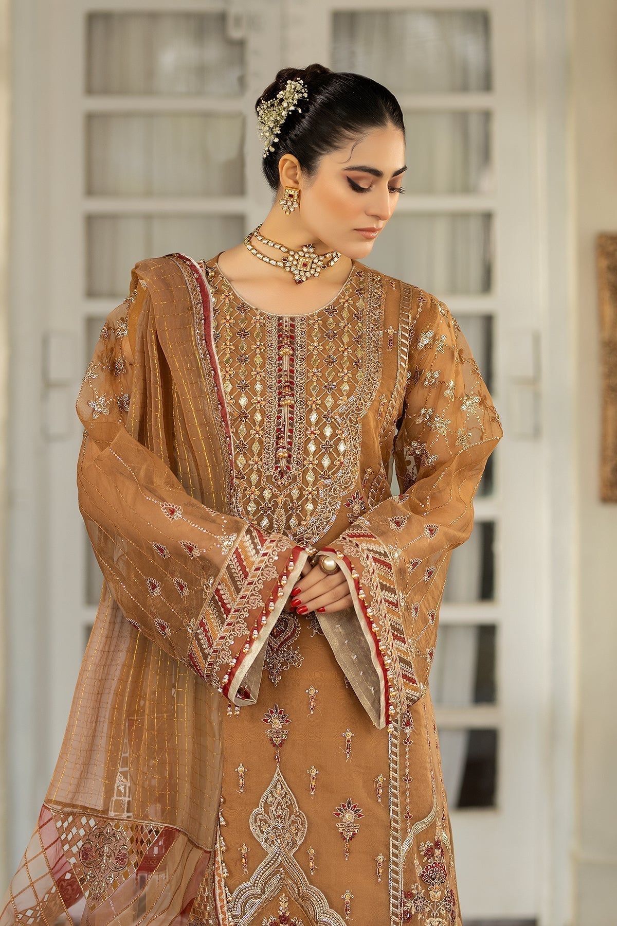Raeesa Premium | Dehleez Formals | DL-1025 Tarz -E- Zameen - House Of Hania