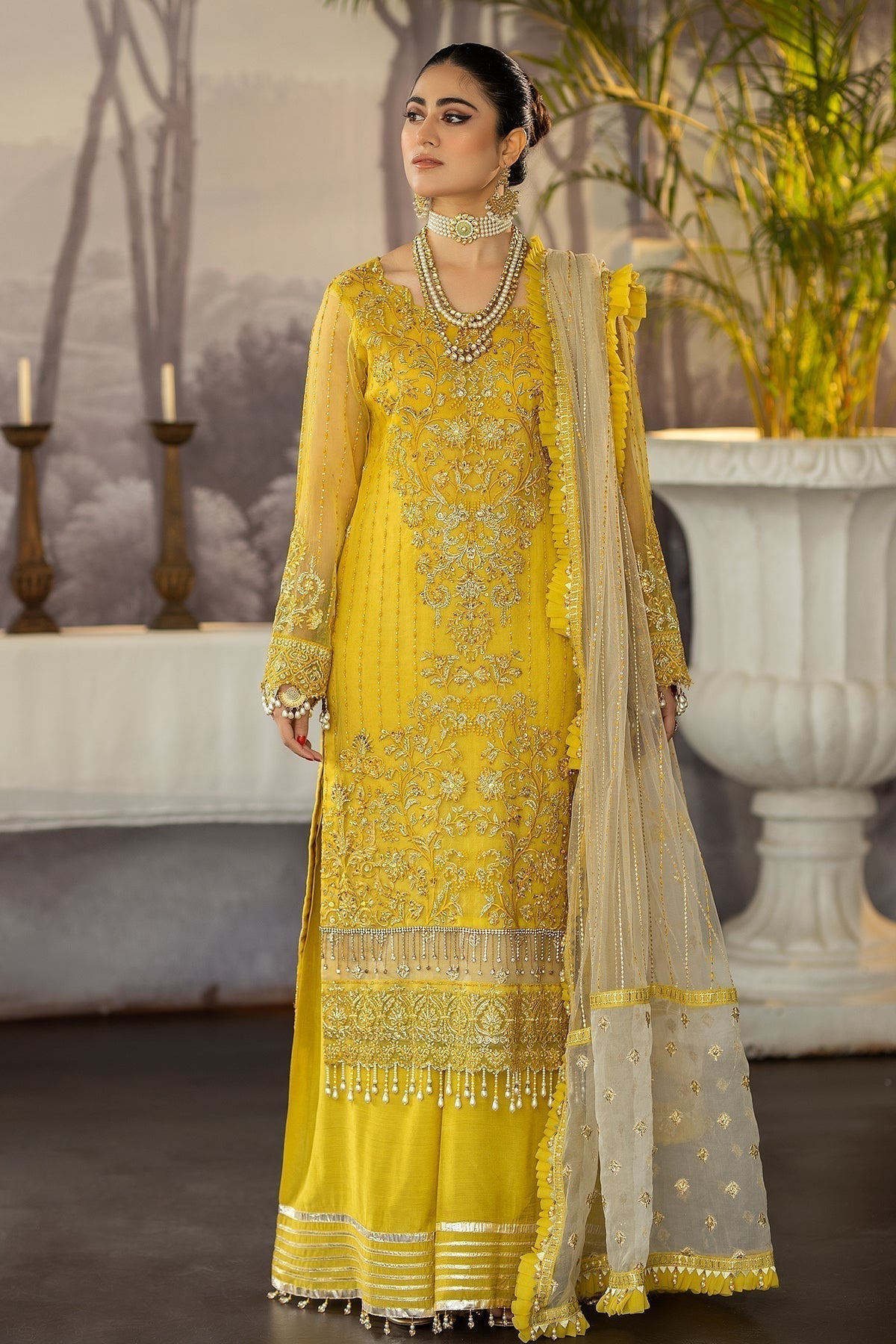 Raeesa Premium | Dehleez Formals | DL-1026 Mehfil-E-Aab - House Of Hania