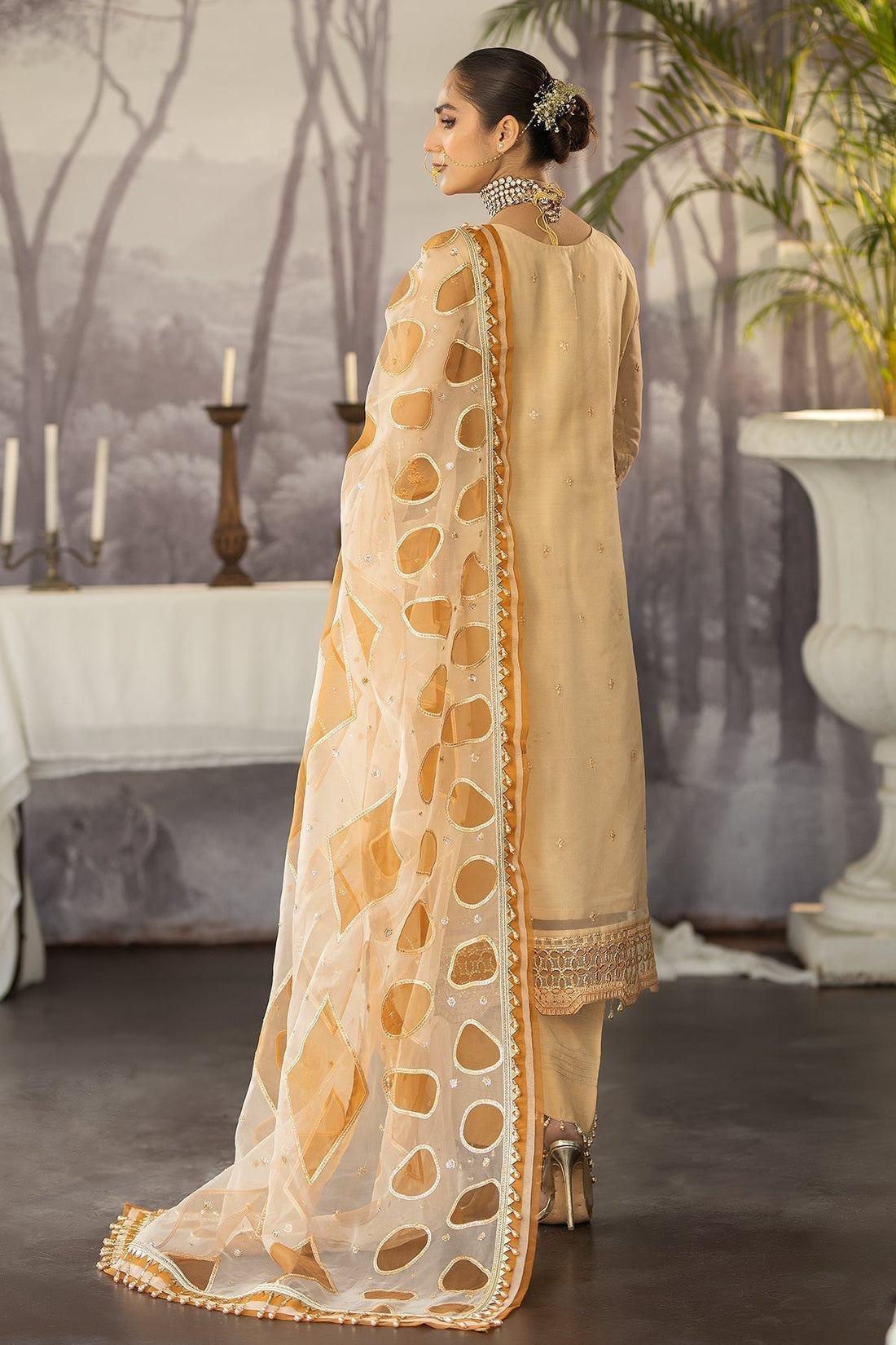 Raeesa Premium | Dehleez Formals | DL-1027 Saazish-E-Ropa - House Of Hania