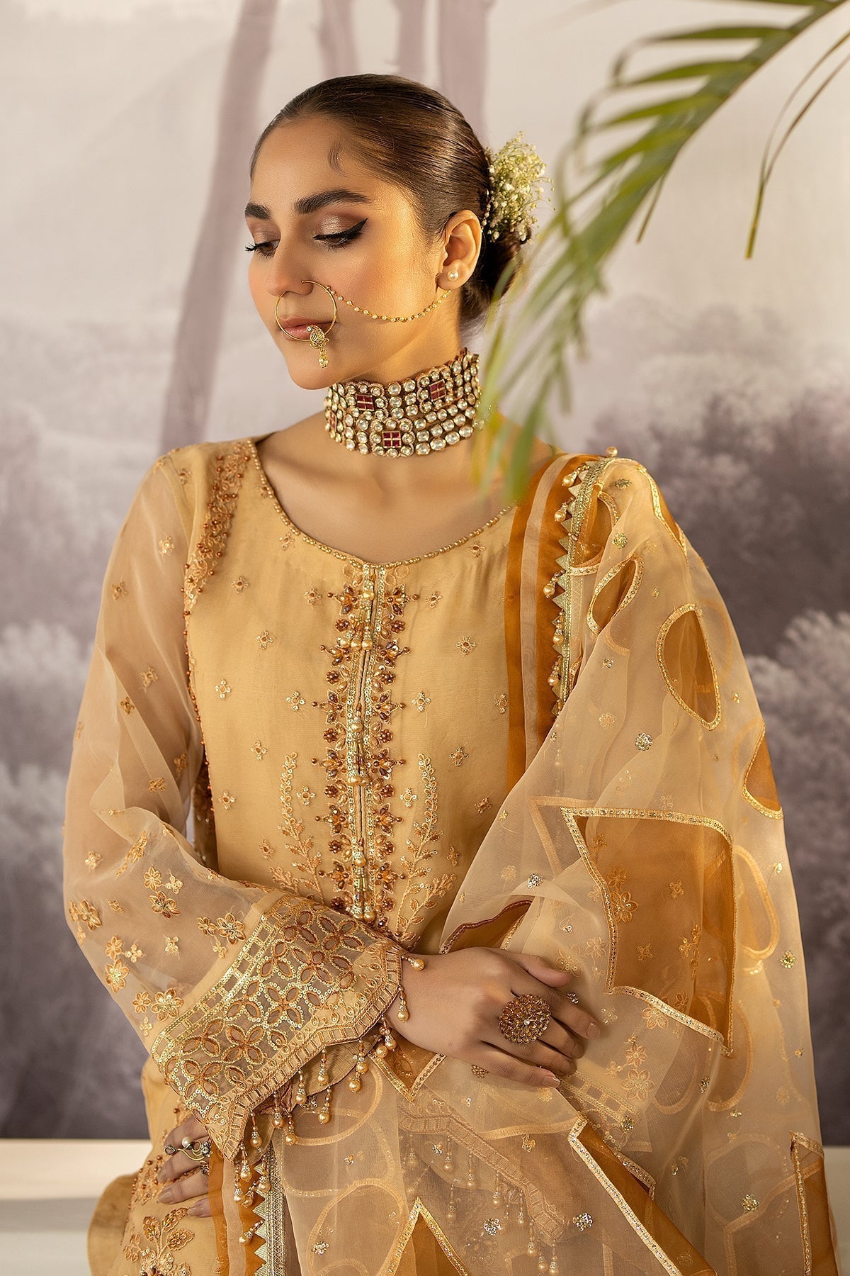 Raeesa Premium | Dehleez Formals | DL-1027 Saazish-E-Ropa - House Of Hania