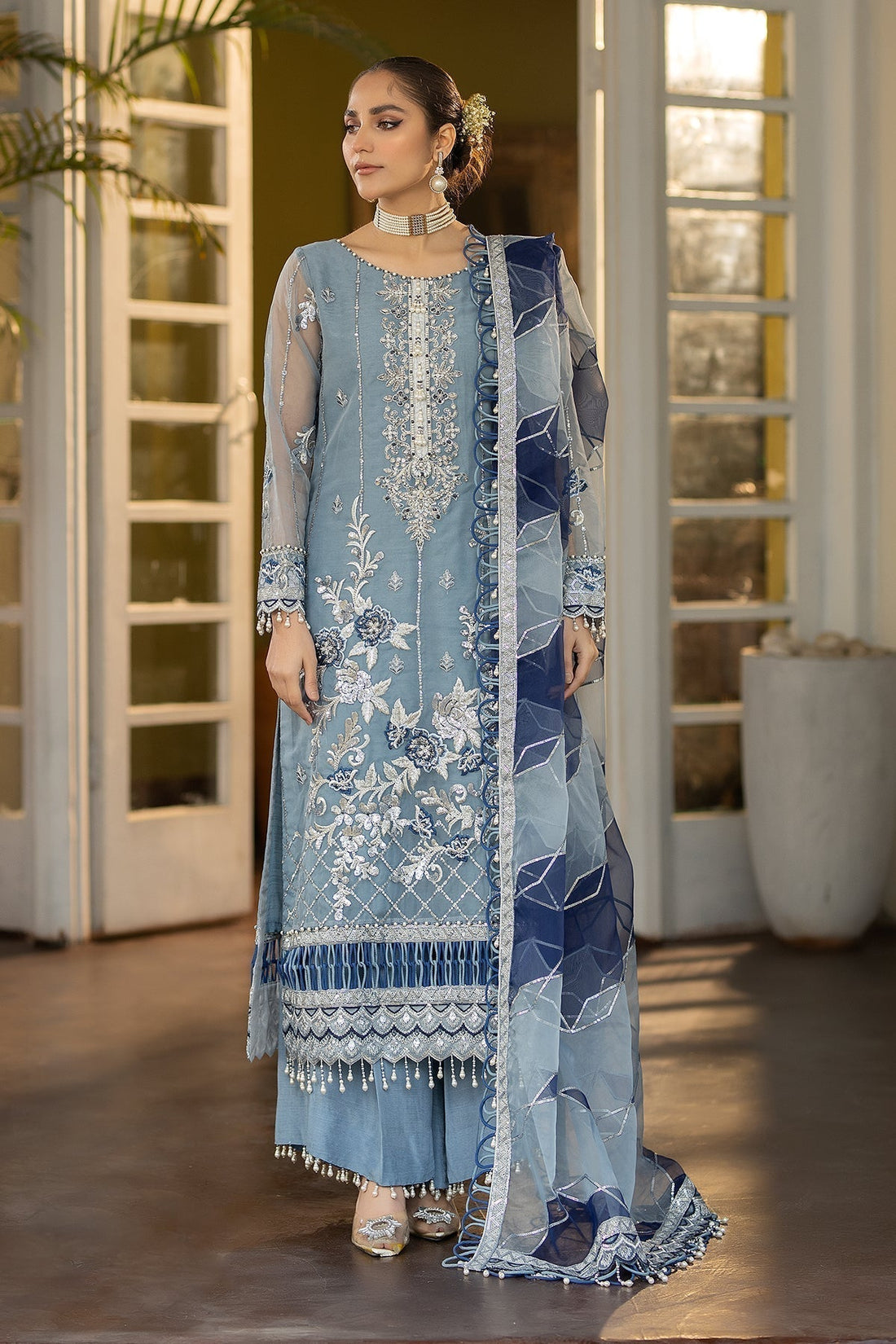Raeesa Premium | Dehleez Formals | DL-1028 Khayali - House Of Hania