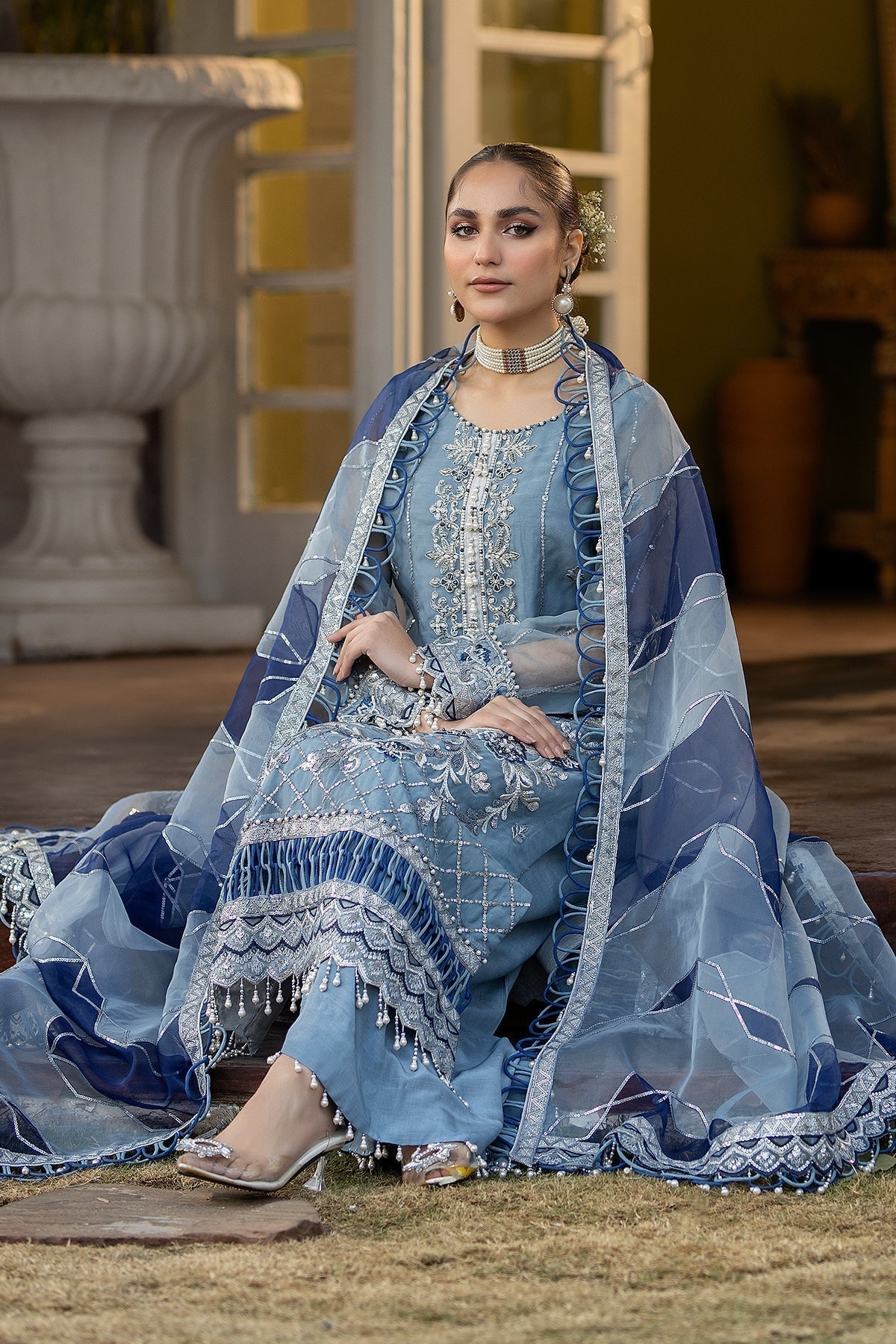 Raeesa Premium | Dehleez Formals | DL-1028 Khayali - House Of Hania