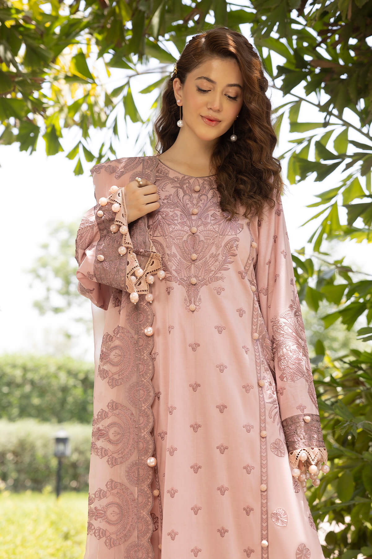 Raeesa Premium | Ferya Lawn | Noor E Fajar | Ferya | FD-02 - House Of Hania