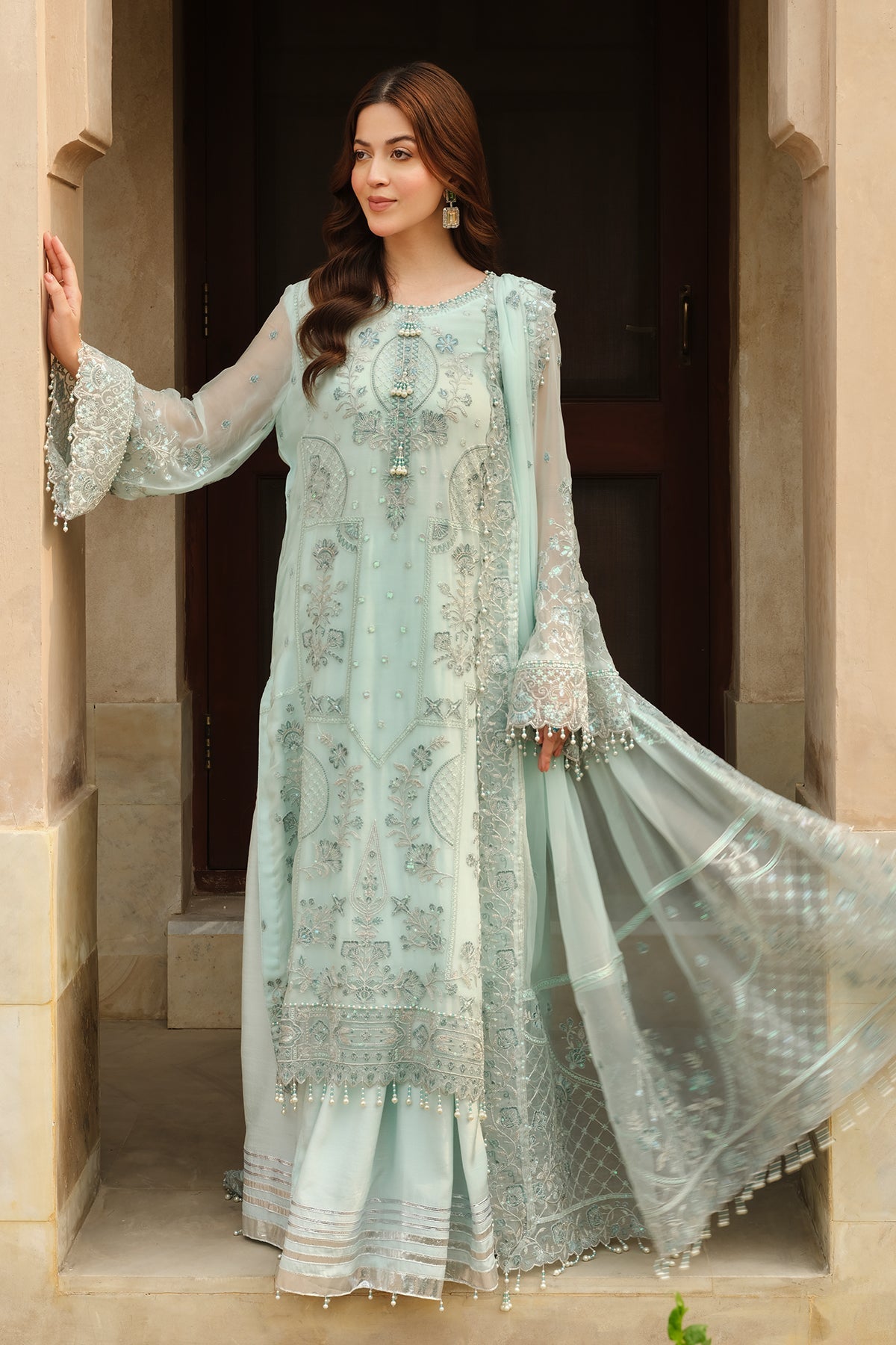 Raeesa Premium | Inayat Formals | HU-51 - House Of Hania