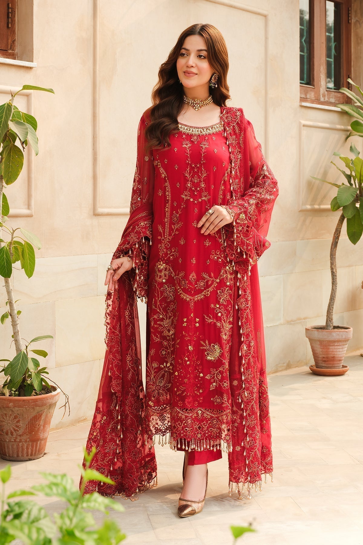 Raeesa Premium | Inayat Formals | HU-52 - House Of Hania