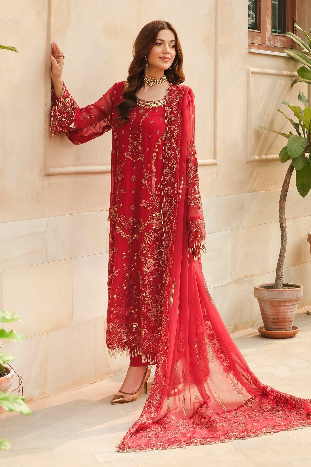 Raeesa Premium | Inayat Formals | HU-52 - House Of Hania