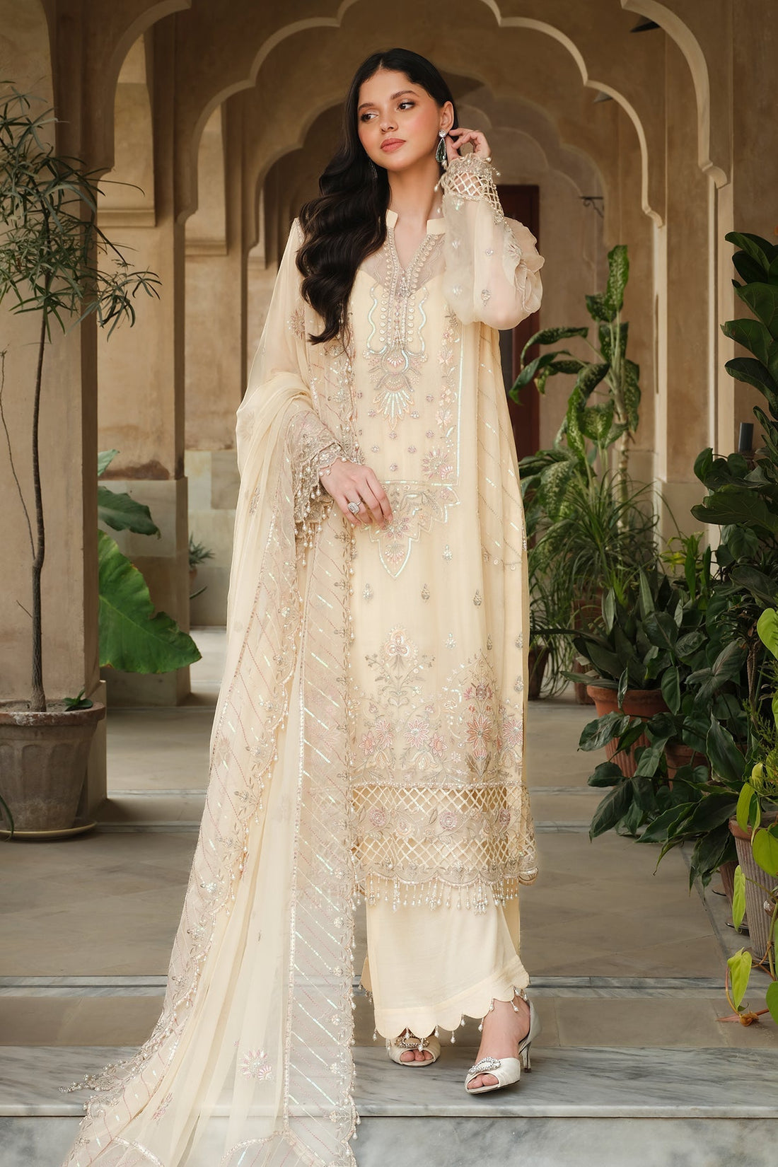 Raeesa Premium | Inayat Formals | HU-53 - House Of Hania