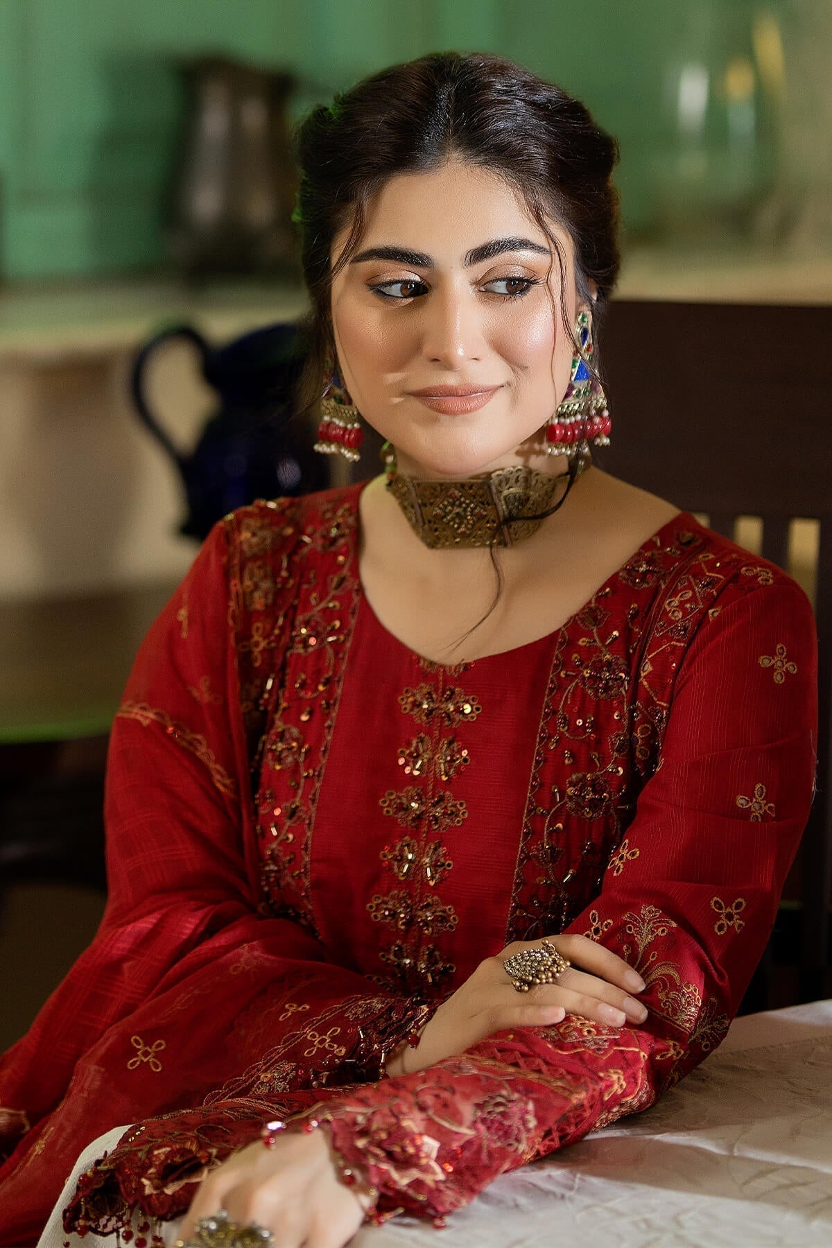 Raeesa Premium | Kimora Lawn Collection | Kimora | HL-14 Nora - House Of Hania