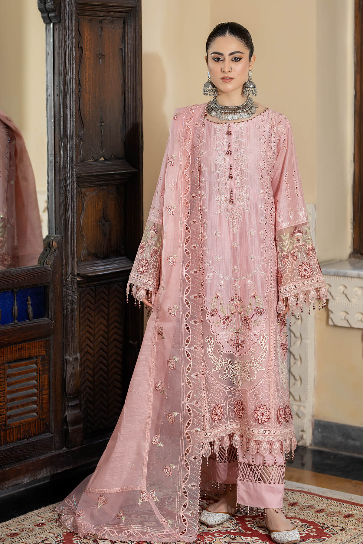 Raeesa Premium | Kimora Lawn Collection |  Kimora | HL-17 Irsa - House Of Hania