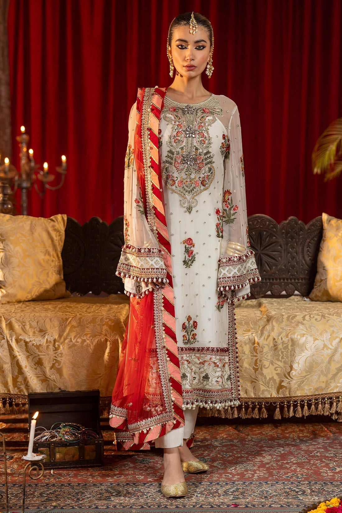 Raeesa Premium | Saf e Awwal Wedding Formals | D-6 - House Of Hania